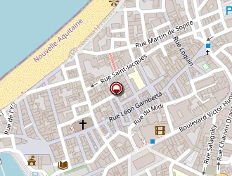 Carte de Blanc Bleu à Saint-jean-de-luz