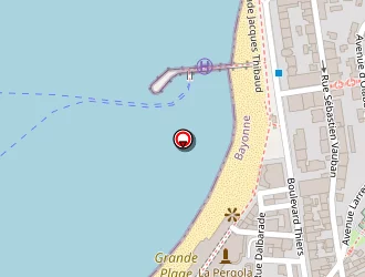 Carte de Pull In à Saint-jean-de-luz