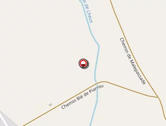 Carte de Sarelec à Saint-jammes