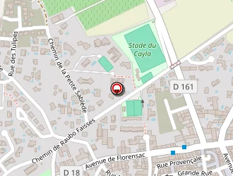 Carte de Auto Moto Ecole L'agathoise à Pomérols