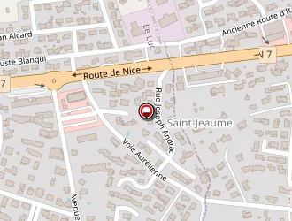 Carte de Le Pétrin Ribeirou à Luc (le)