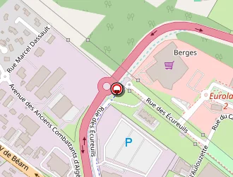 Carte de Isis Adour à Artix