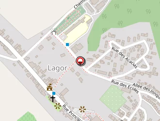 Carte de Callvoyance à Lagor