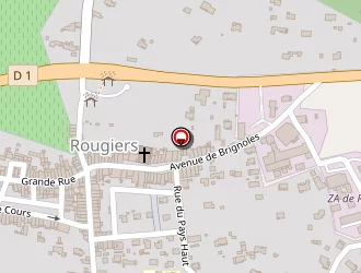 Carte de Britif à Rougiers