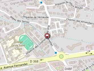 Carte de K2d Expertises à Gignac-la-nerthe