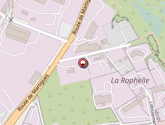 Carte de Espace 96 à Marignane