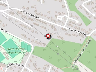 Carte de Stade Annexe Arriau à Artix