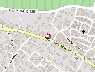 Carte de Bm Construction à Montblanc