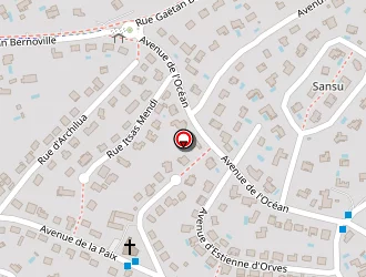 Carte de Jarrive à Saint-jean-de-luz