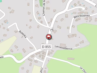 Carte de Aurrera à Ahetze