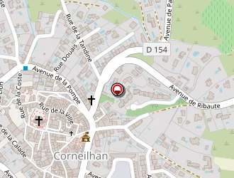 Carte de Bonnet Daniel à Corneilhan