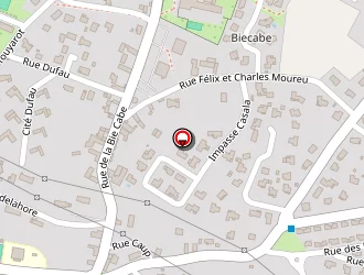 Carte de Cazenave Gracianne à Artix