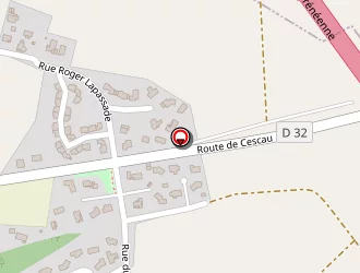 Carte de Bourge Xavier à Artix