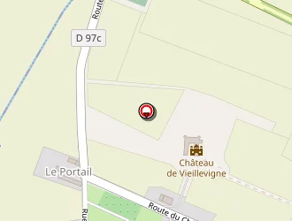 Carte de Tennis à Vieillevigne