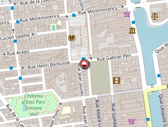 Carte de Pizzeria Valentino à Sète