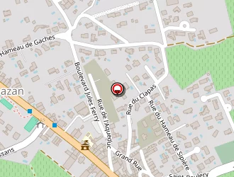 Carte de Frances Frédéric à Cébazan