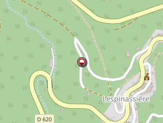 Carte de Les Ardeillès à Lespinassière