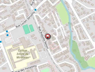 Carte de A.e.d à Marignane