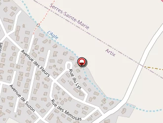 Carte de Brousse Jean-claude à Artix