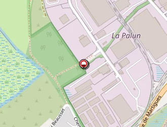 Carte de Centre De Tri à Marignane