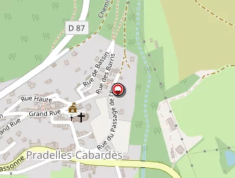 Carte de Elevage Du Pic De Nore à Pradelles-cabardès