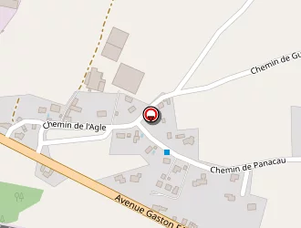 Carte de Lamaison Gérard à Lacq