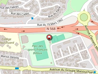 Carte de Archenet à Port-de-bouc