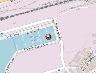 Carte de Mcdonald's à Sète