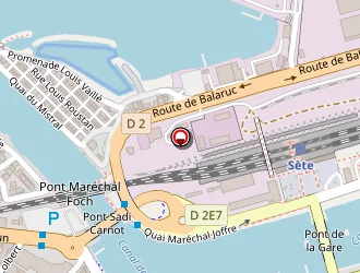 Carte de Rent A Car Clo@car Locations à Sète