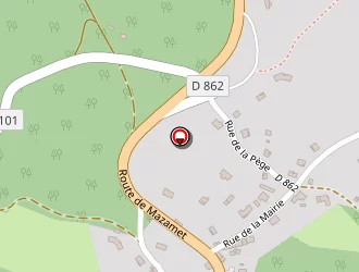 Carte de Agence Postale à Martys (les)