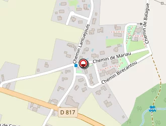 Carte de Forage Aquitain à Lacq