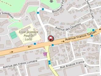 Carte de Spar à Martigues