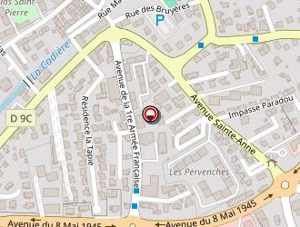 Carte de Lovensi à Marignane