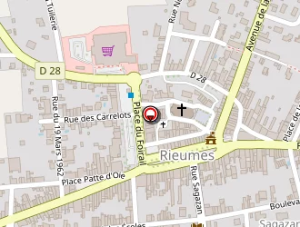 Carte de Sivom De La Bure à Rieumes