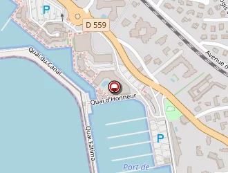 Carte de Formule Boat Services à Saint-raphaël