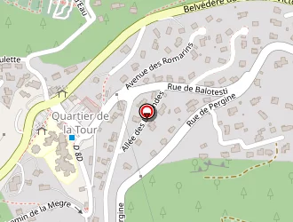 Carte de Cavalleri André à Mimet