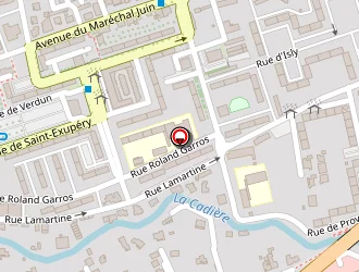 Carte de Erilia à Marignane