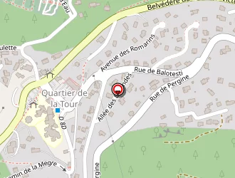 Carte de Maternelle La Tour à Mimet