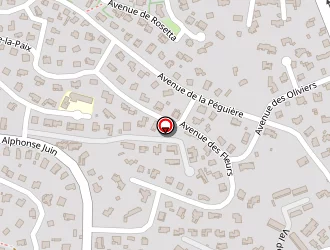 Carte de Tamisier Rolland à Saint-raphaël