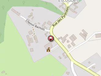 Carte de Cassagnau (earl) à Escoubès