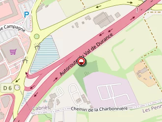 Carte de Marèse à Pennes-mirabeau (les)