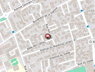 Carte de Perez Fernando à Marignane