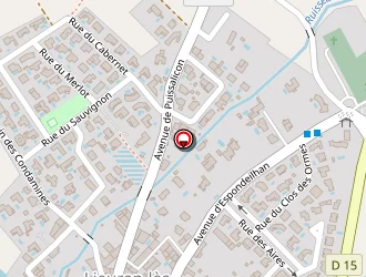 Carte de Simonetti à Lieuran-lès-béziers