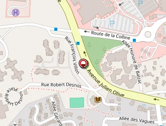 Carte de Ludorium à Martigues