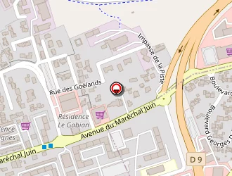 Carte de Stade Des Raumettes à Marignane