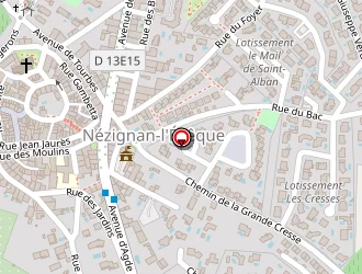 Carte de La Poste à Nézignan-l'évêque