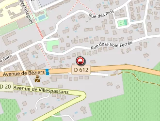 Carte de Salvestre Robert à Saint-chinian