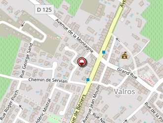 Carte de Cottet Services à Valros