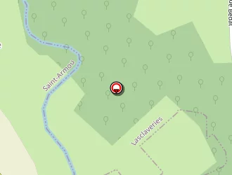 Carte de Mulor à Saint-armou