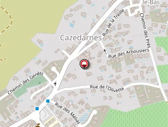 Carte de Mairie à Cazedarnes
